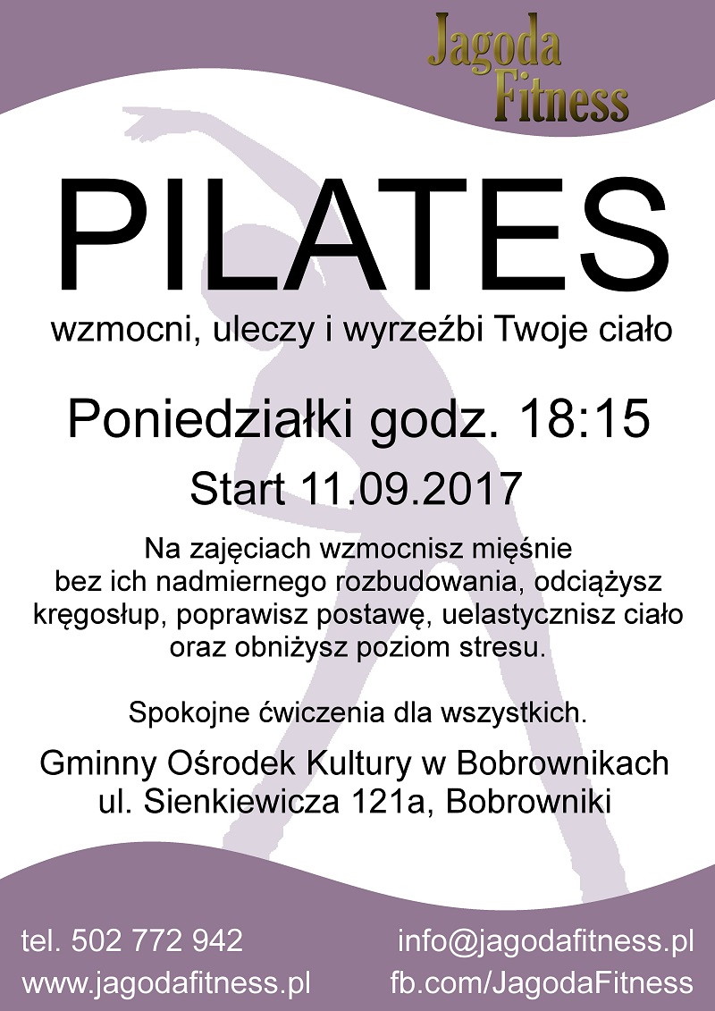Pilates z Bobrownikach
